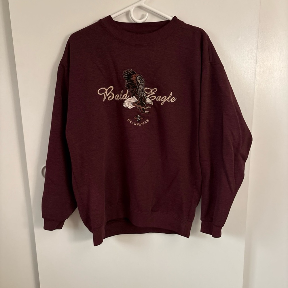 Men’s vintage Bald Eagle Headwaters crewneck